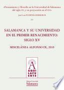 Pensamiento y filosofía en la Universidad de Salamanca del siglo XV, y su proyección en el XVI