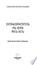 Pensamientos al ras del sol
