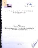 Perfil Proyecto de Inversión. Innovación tecnológica para la seguridad alimentaría y competitividad agropecuaria