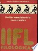 Perfiles esenciales de la hermenéutica