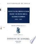 Perspectivas del comercio exterior chileno y sus efectos sobre el desarrollo económico, 1959-1965