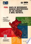 Perú, mapa de necesidades básicas insatisfechas de los hogares a nivel distrital: Indicadores complementarios a nivel distrital
