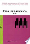 Piano complementario. Nivel 4