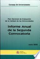 Plan nacional de evaluación de la calidad de las universidades