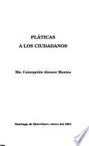 Pláticas a los ciudadanos