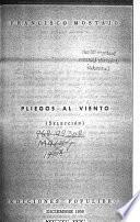 Pliegos al viento