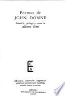 Poemas de John Donne
