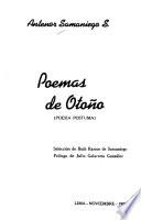 Poemas de otoño