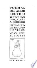 Poemas del amor erótico
