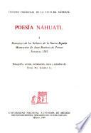 Poesía náhuatl