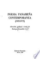 Poesía panameña contemporánea (1929-1979)