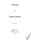 Poesías de Andres Cassard
