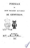 Poesías de don Nicasio Alvarez de Cienfuegos