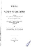 Poesias de Francisco de Sá de Miranda