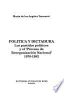 Política y dictadura