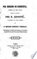 Por derecho de conquista