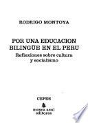 Por una educación bilingüe en el Perú