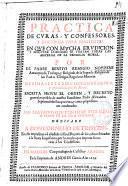 Practica de curas y confessores y doctrina para penitentes