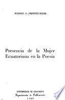Presencia de la mujer ecuatoriana en la poesía