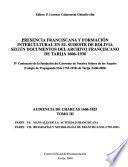 Presencia Franciscana y formación intercultural en el sudeste de Bolivia según documentos del archivo Franciscano de Tarija 1606-1936