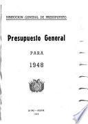 Presupuesto general