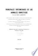Principales enfermedades de los animales domesticos