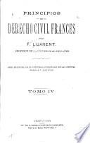 Principios de derecho civil frances