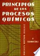 Principios de los procesos químicos. Termodinámica