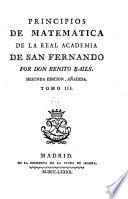 Principios de matemática de la Real academia de San Fernando