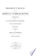 Principios y reglas de la lengua cummanagota