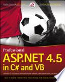Professional ASP.NET 4.5 in C# and VB