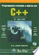 Programación orientada a objetos con C++