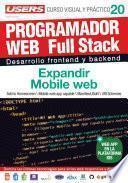 PROGRAMACION WEB Full Stack 20 - Expandir Mobile web