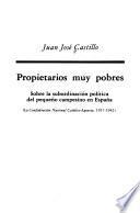 Propietarios muy pobres