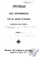 Pruebas del sentimiento