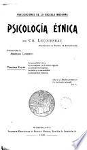 Psicología étnica, 3