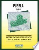 Puebla. Conteo de Población y Vivienda, 1995. Resultados definitivos. Tabulados básicos. Tomo III