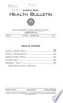 Puerto Rico Health Bulletin