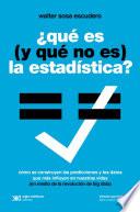 Qué es (y qué no es) la estadística