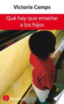 Qué hay que enseñar a los hijos