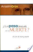 ¿Qué pasa despues de la muerte?