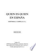Quién es quién en España