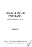 Quién es quién en España