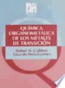 Química organometálica de los metales de transición