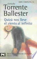 Quizá nos lleve el viento al infinito