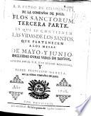 R.P. Pedro de Ribadeneyra ... Flos sanctorum