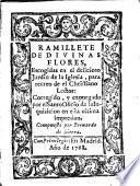 Ramillete de divinas flores