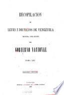 Recopilación de leyes y decretos de Venezuela
