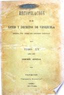 Recopilación de leyes y decretos de Venezuela