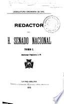 Redactor del H. Congreso Nacional